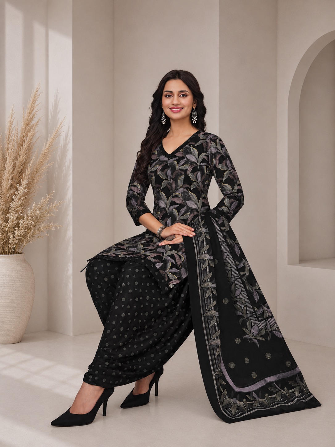 Chunari Drape Kurti