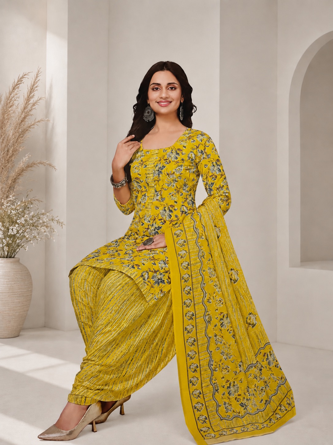 Phulkari Thread Kurti